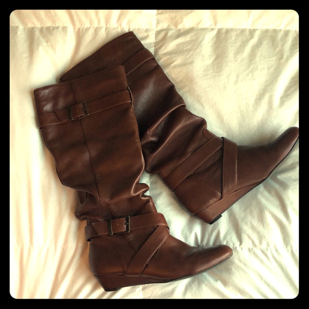 Brown boots